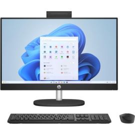 HP All-in-One 27-cr0086nh Bundle All-in-One PC 13th Generation Intel Core I7-1355U 8GB DDR4-3200 512GB SSD Storage  27 Full HD Non-Touch Intel Iris Xe Graphics Operating System WIN 11- Jet Black English Keyboard