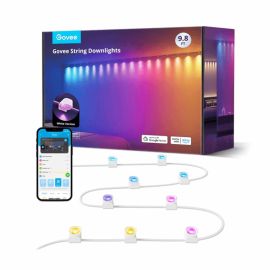 Govee RGBIC String Downlights 5M H608A301 – Multi-Color LED Wall & Accent Lighting with Wi-Fi, Bluetooth, Voice Control & Music Sync