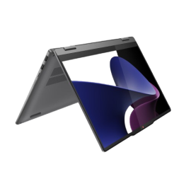 Lenovo IdeaPad 5 2-in-1 14IRH9 Laptop Intel Core i7-13620H Processor 16GB DDR5 RAM 1TB SSD Storage intel UHD Graphics 14 inch WUXGA OLED Display English Arabic Keyboard Luna Grey Operating System Windows 11 Home
