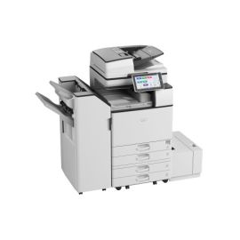 RICOH IM4000A A3 black and white multifunction printer, Prints up to 40 ppm, copy, scan, fax, 1200 x 1200 dpi max print resolution, 2 TRAY,CABINET,TONER, SPDF, White