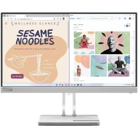 Lenovo monitor 21.5 inch L22e-40 FHD Display 1920 x 1080 Refresh Rate 75Hz Response Time 4ms Tilt Stand, AMD FreeSync VGA HDMI Cloud Grey