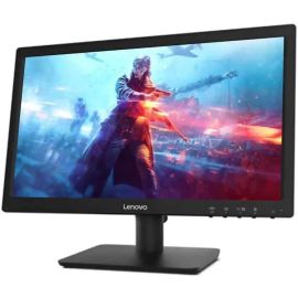 شاشة Lenovo D19-10 مقاس 18.5 بوصة 1366 × 768 معدل تحديث 60 هرتز ووقت استجابة 5 مللي ثانية مع VGA HDMI