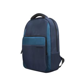 Promate Limber‑BP Blue‑Black Backpack – Large Capacity for 15.6″ Laptops, Durable Travel Companion