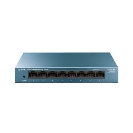 TP-Link 8-Port Gigabit Ethernet Switch – Fanless, Plug & Play, Metal Housing, Shielded Ports, Traffic Optimization – Ethernet Splitter