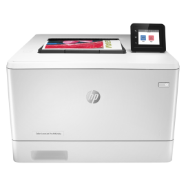 HP Color Laserjet Pro M454dw Printer 600 x 600 dpi Print Resolution, 28 ppm Print Speed, Automatic Duplex Printing, 2.7 Inch Color Touchscreen, USB, 50-sheet Multipurpose Tray, Ethernet & Wi-Fi 