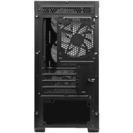 MSI MAG Forge M100R Micro ATX Tower PC Case Auto-RGB Fans Up to 240mm Radiator Support 4 x 120mm Pre-Installed Auto RGB Fans Side Window and Front Mesh Panel 2 x USB 2.0 2 x USB 2 Gen 1