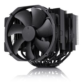 Noctua NH-D15 Chromax Black Cpu Cooler Dual-Tower heatsink design and NF-A15 PWM fans