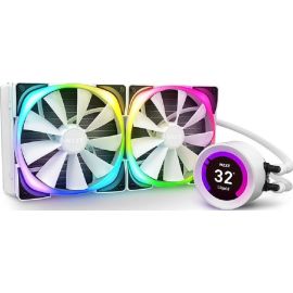 NZXT Kraken Z63 RGB White 280mm Liquid Cooler Fan with LCD Display