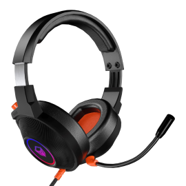 Meetion MT-HP012 Stereo Gaming Headset, 50mm Drivers, Omnidirectional Microphone, Noise-Canceling Technology, Lightweight Design