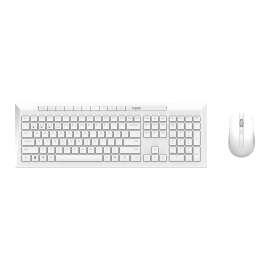 Rapoo 8210M Wireless Combo Keyboard & Mouse MultiMode White US Layout 13569