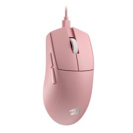 ماوس ألعاب سلكي Redragon M724P، خفيف الوزن للغاية 42 جرام، 12400 نقطة في البوصة، 5 أزرار قابلة للبرمجة، مقبض مريح، مستشعر Pixart 3327