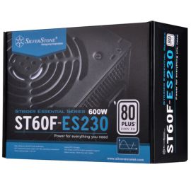SILVERSTONE 80 PLUS 230V EU 600W ATX Power Supply SST-ST60F-ES230