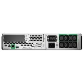 APC Smart-UPS SMT2200RMI2UC, 2200VA Line-Interactive, 230V, 2U Rackmount, 8x IEC C13 & 2x IEC C19 Outlets, AVR, LCD, Smart Connect Port + Smart Slot, Black