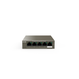 Tenda TEG1105P-4-63W 5-Port Gigabit Unmanaged PoE Switch, 4 PoE Ports Switch
