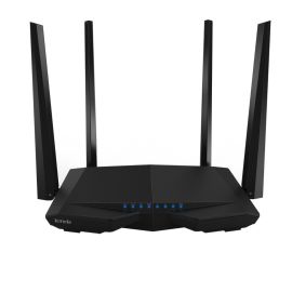 تيندا واي فاي راوتر ذكي طراز AC6 AC1200 Dual Band, أسود
