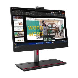 Lenovo ThinkCentre M90a All-in-one Intel Core i7-14700 Processor 16GB RAM 512GB SSD Storage Intel UHD770 Graphics 23.8 inch FHD IPS Non-Touch Display Arabic English Keyboard Black Operating System Windows 11 Pro