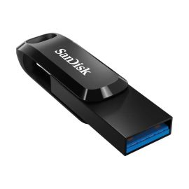 SanDisk Ultra Dual Drive Go USB Type‑C 128 GB– Dual‑End USB‑C/USB‑A, Up to 400 MB/s Read Speed, Swivel Design, Keyring Loop