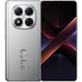 Xiaomi Poco X7 Dual Sim Smartphone 8GB Ram 256GB Storage 5G Middle East Version-Silver