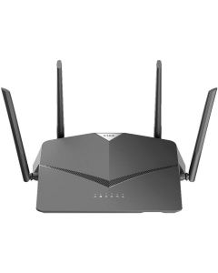 جهاز توجيه D-Link DIR-2640 Smart AC2600 ثنائي النطاق عالي الطاقة بتقنية Wi-Fi Gigabit مع دعم Mesh وMU-MIMO والتحكم الصوتي