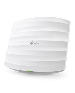 TP-Link EAP115 Ceiling Mount Wi-Fi Access Point, 300 Mbps, 802.3af PoE or external 0.6A power supply
