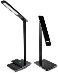JABEES Q9 LED Desk Lamp with Qi Wireless Charger