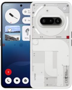 Nothing Phone 3a Dual Sim Smartphone 12GB Ram 256GB Storage 5G  - Middle East Version-White