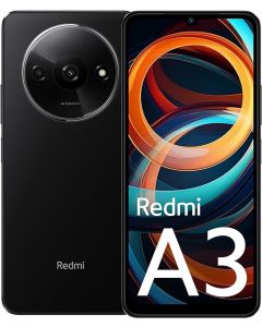 هاتف شاومي ريدمي A3 – يدعم شبكات الجيل الرابع 4G – بشريحتي اتصال – ذاكرة RAM سعة 3 جيجابايت – سعة تخزين داخلية 64 جيجابايت