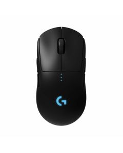 ماوس الألعاب اللاسلكي Logitech G Pro - مستشعر HERO 25K، وتقنية LIGHTSPEED اللاسلكية، وإضاءة RGB قابلة للتخصيص