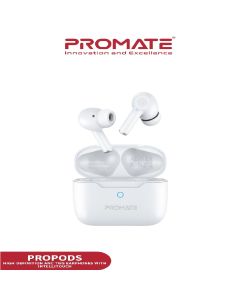 سماعات أذن Promate True Wireless مع علبة شحن