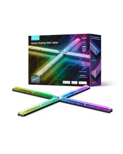 Govee Gaming Wall Light H6063 – لوحات حائط LED RGBIC، مجموعة من 6 قطع، تحكم صوتي وموضوعي، تصميم قابل للتخصيص بنفسك