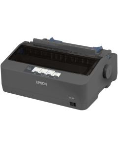 Epson LX-350 Dot Matrix Impact Printer – 10,000-Hour MTBF, 4 Million Character Ribbon Yield, Parallel/Serial/USB Interfaces C11CC24032