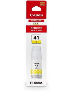 عبوة حبر أصفر كانون GI-41 (GI-41Y)، سعة 70 مل، تطبع حتى 7700 صفحة