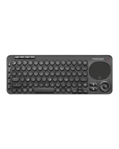 لوحة مفاتيح Promate Bluetooth مع لوحة لمس، لوحة مفاتيح 2.4 جيجا هرتز لاسلكية/بلوتوث v5.0 الكل في واحد - 1 إنجليزي