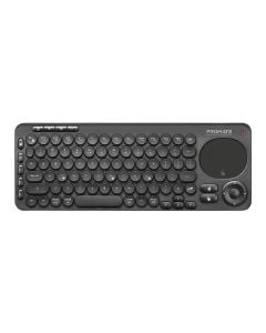 لوحة مفاتيح Promate Bluetooth مع لوحة لمس، لوحة مفاتيح 2.4 جيجا هرتز لاسلكية/بلوتوث v5.0 الكل في واحد - 1 إنجليزي
