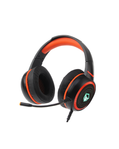 سماعة رأس Meetion Best HIFI 7.1 للألعاب وصوت محيطي بإضاءة خلفية LED مع ميكروفون - MT-HP030