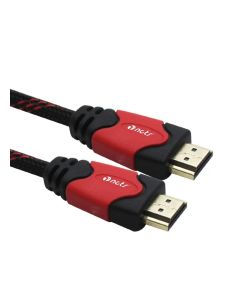كابل NCTS HDMI 1.4 HDTV بطول 15 مترًا، نقل فيديو عالي السرعة بدقة 1080 بكسل، موصلات مطلية بالذهب، يدعم تقنية 3D وEthernet