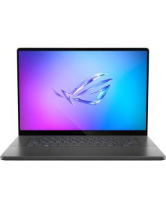 لاب توب الألعاب ASUS ROG Zephyrus G16 GA605KM-AI-OLED132W بمعالج AMD Ryzen AI 7 350، ذاكرة رام 32 جيجابايت، سعة تخزين SSD 1 تيرابايت، كرت شاشة GeForce RTX 5060 بسعة 8 جيجابايت، شاشة 16 بوصة بدقة 2.5K، لوحة مفاتيح إنجليزية/عربية، اللون الرمادي الكسوفي، نظ