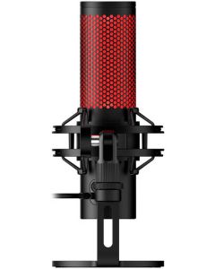 HyperX Quad Cast 2 – USB Streaming & Podcasting Microphone (24 bit / 96 kHz) – 4 Polar Patterns, Tap‑to‑Mute, Red LED