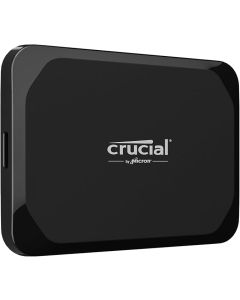 قرص SSD محمول Crucial X9 سعة 1 تيرابايت CT1000X9SSD9 | منفذ USB 3.2 من الجيل الثاني، بسرعة تصل إلى 1050 ميجابايت/ثانية، مقاوم للسقوط حتى عمق مترين، نظام XFAT، خفيف الوزن