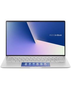 ASUS Zenbook Laptops UX434FLC-A6480T Intel Core i7-10510U 16GB LPDDR3 RAM 1TB SSD 2GB NVIDIA GeForce MX250 Graphics Win10 English-Arabic Keyboard Icicle Silver