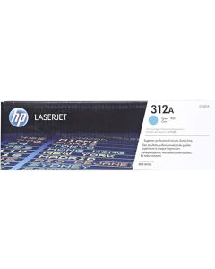 خرطوشة حبر ليزر أصلية HP 312A أزرق سماوي، رقم CF381A