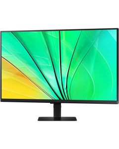 شاشة سامسونج فيوفينيتي S6 S60D QHD 32 بوصة IPS 2560 × 1440 معدل تحديث 100 هرتز زمن استجابة 5 مللي ثانية وضع حماية العين مسطح وخالي من الوميض أسود