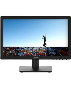 شاشة Lenovo D19-10 مقاس 18.5 بوصة 1366 × 768 معدل تحديث 60 هرتز ووقت استجابة 5 مللي ثانية مع VGA HDMI
