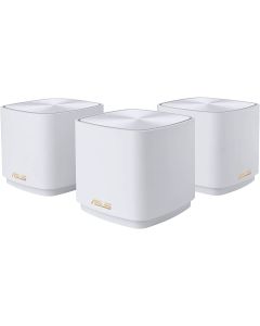 نظام ASUS ZenWiFi XD4 PLUS AX1800 WiFi 6 Mesh (عبوة من 3 قطع) تغطية كاملة للمنزل، AiMesh، نطاق مزدوج، إعداد سهل