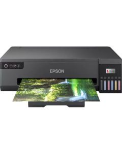 طابعة الصور EcoTank L18050 A3 من إبسون بحجم 6 ألوان بالحبر الصبغي 2600 صفحة بالأسود، 8 صفحات/دقيقة أحادية اللون