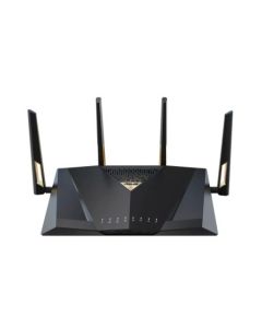 ASUS RT-BE88U Dual-band WiFi 7 AiMesh Extendable Performance Router, 4K-QAM, MLO, Dual 10G ports, SFP+, Four 2.5G ports, Four 1G ports, 34G WAN/LAN capacity