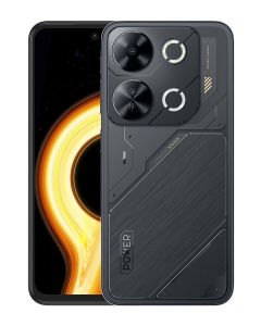 itel P65 Dual Sim Smartphone 4GB Ram 128GB Storage 4G Cyber Black International Version