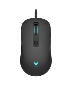 ماوس الألعاب السلكي Rapoo VPro V16، دقة DPI قابلة للتعديل، إضاءة RGB، 6 أزرار قابلة للبرمجة، تصميم مريح