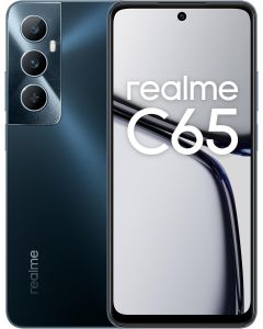 هاتف Realme C65 ثنائي الشريحة بذاكرة وصول عشوائي 8 جيجابايت وسعة تخزين 256 جيجابايت ويدعم تقنية 4G LTE إصدار الشرق الأوسط