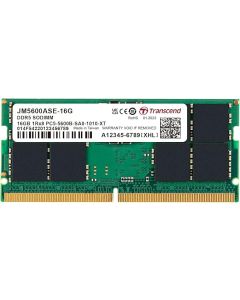 Transcend 16 GB DDR5‑5600 MHz SO‑DIMM , CL46 , 1.1 V , 262‑Pin Laptop Memory Module